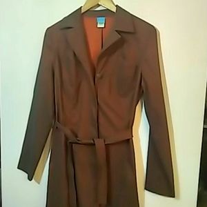 spring-time, knee length jacket